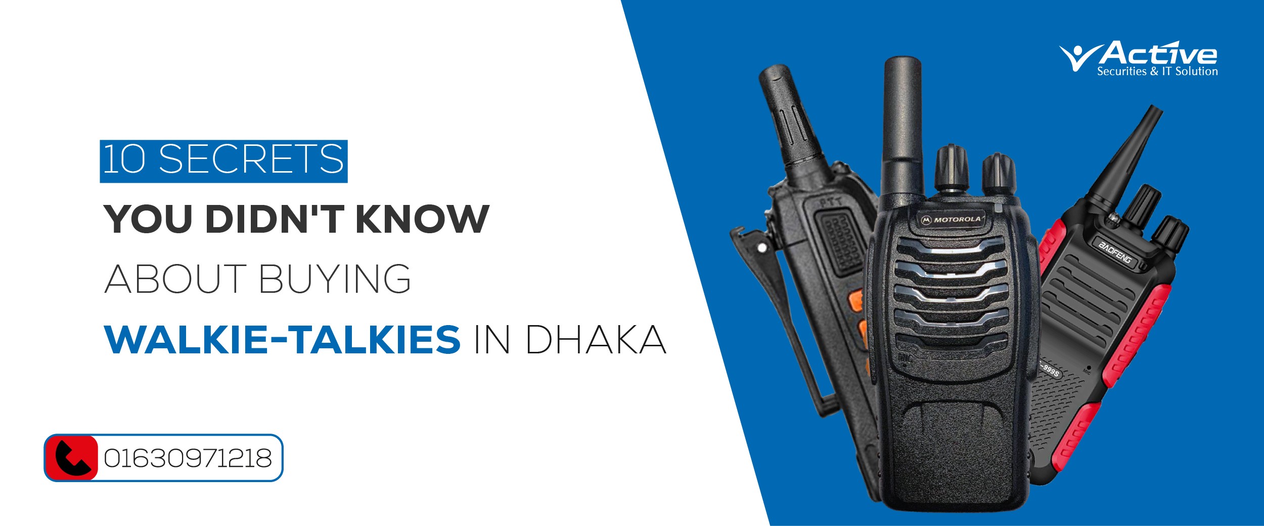10 Secrets You Didn't Know About Buying Walkie-Talkies in Dhaka | Authorized Supplier